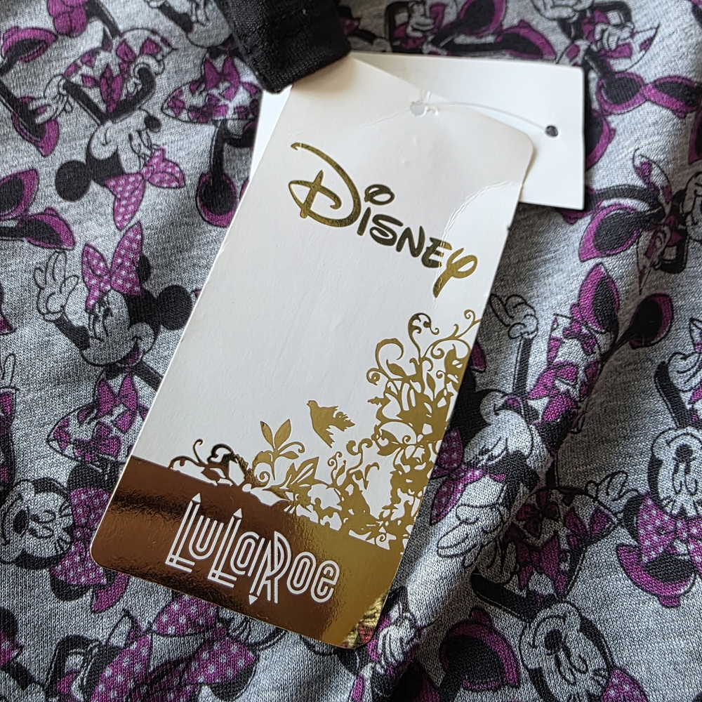 LuLaRoe Disney Minnie Randy Shirt - Picture 8 of 11